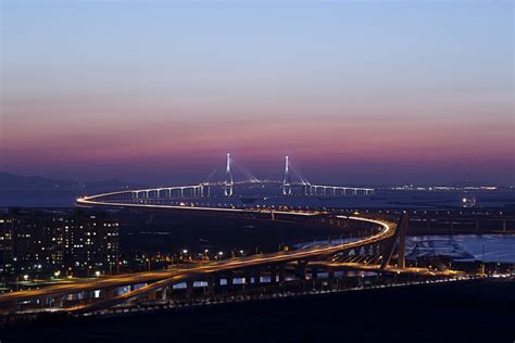 Incheon Bridge, South Korea | Bridge, Incheon, South korea