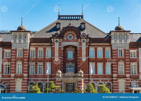 Beautiful Building of Tokyo Station with Cityscape in Tokyo Japan Stock Photo - Image of asia ...