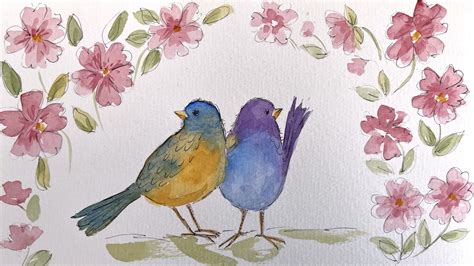 How to Paint Colorful Watercolor Birds | Diane Antone Studio