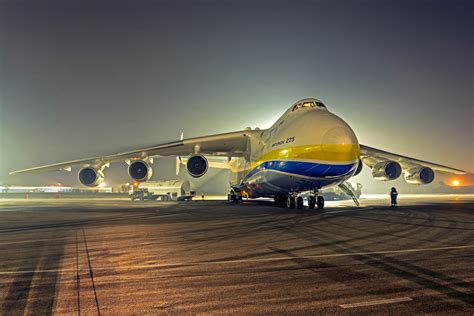 Download Aircraft Transport Aircraft Vehicle Antonov AN-225 Mriya HD Wallpaper
