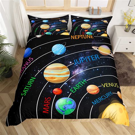 Planets Solar System Bedding