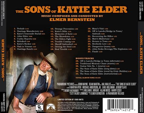 The Sons of Katie Elder - Warm Butter Design