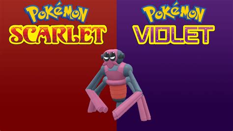 Pokemon Scarlet and Violet Shiny Spidops 6IV-EV Trained – Pokemon4Ever