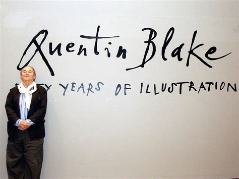 Quentin Blake: Roald Dahl illustrator’s unique handwriting captured in ...