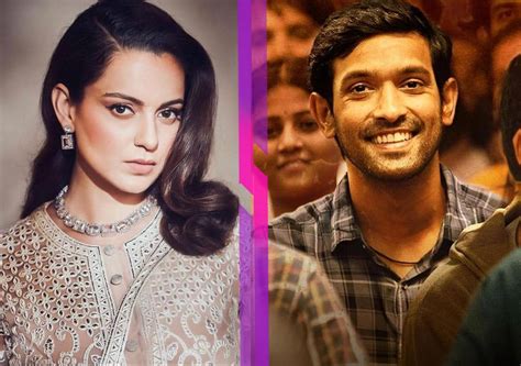 Kangana Ranaut praises 12th Fail actor Vikrant Massey after wanting to hit him with chappals