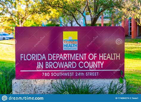 The Florida Department of Health in Broward County Working Closely with the Centers for Disease ...