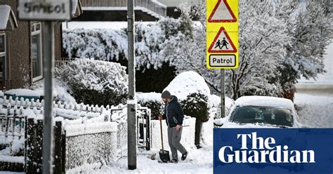 Snow in the UK – in pictures | UK news | The Guardian