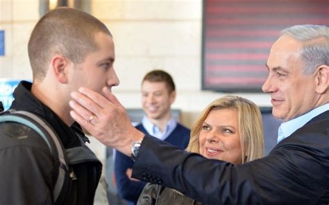 Netanyahus see son off to join the IDF | The Times of Israel