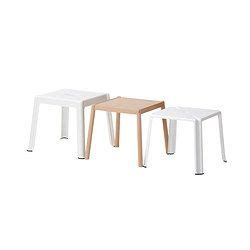 IKEA PS 2012 子母桌 3件組 - 白色/櫸木 - IKEA | Ikea nesting tables, Ikea ps, Coffee table inspiration
