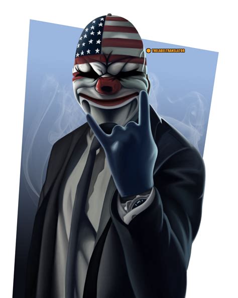 Payday 2 - Dallas by thelabeltranslator on DeviantArt