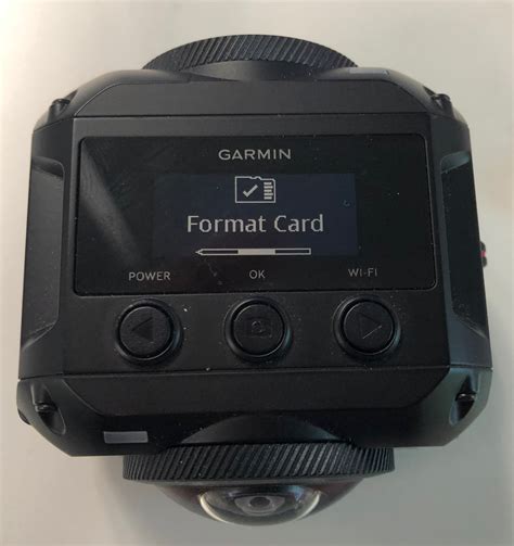 Formatting the SD Card with the Garmin VIRB 360 | IMEX Lab