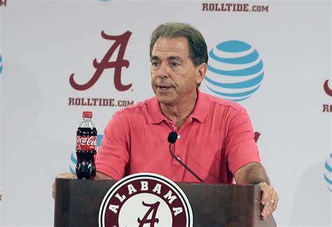 Nick Saban Updates Team’s Status as Kent State Week Begins