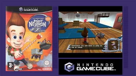 THE ADVENTURES OF JIMMY NEUTRON BOY GENIUS JET FUSION - GameCube Game ...