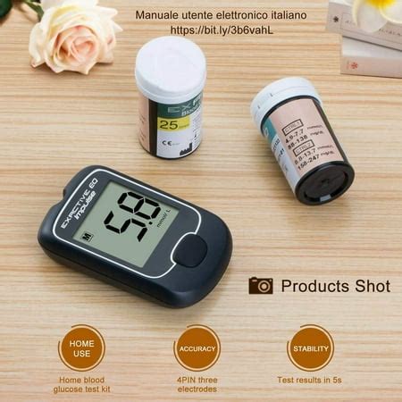 OUTAD Glucometer Diabetes Blood Sugar Monitor System Blood Sugar Health ...