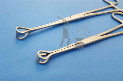 Babcock Tissue Forceps Grasping Forceps OB/GYN Surgical Instruments 2 Pieces