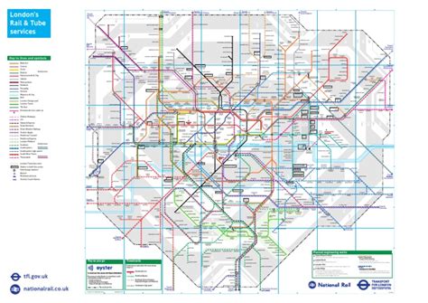 london-rail-and-tube-services-map.pdf | Rapid Transit | Transport ...