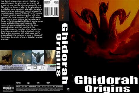 Ghidorah Origins DVD cover by SteveIrwinFan96 on DeviantArt