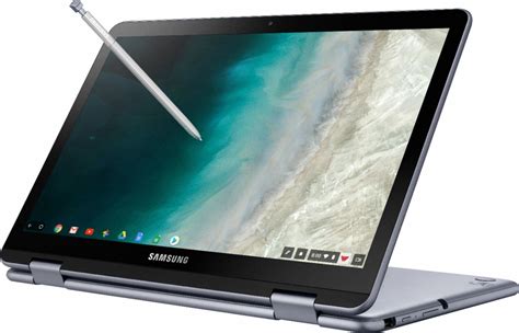 Samsung - Plus 2-in-1 12.2" Touch Screen Chromebook Intel Celeron 4GB ...