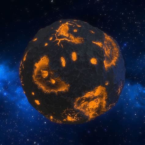 Pack of dead planets 3D model | CGTrader