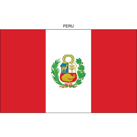 Peru Flag - Awal Plastics Shop Catalogue