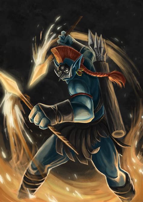 Huskar the Sacred Warrior #DOTA #VideoGames #FanArt | Fan art, Art ...