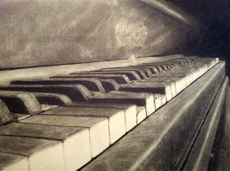 Pin by Katrine Hasselquist on My Stuff | Drawing piano, Piano art ...