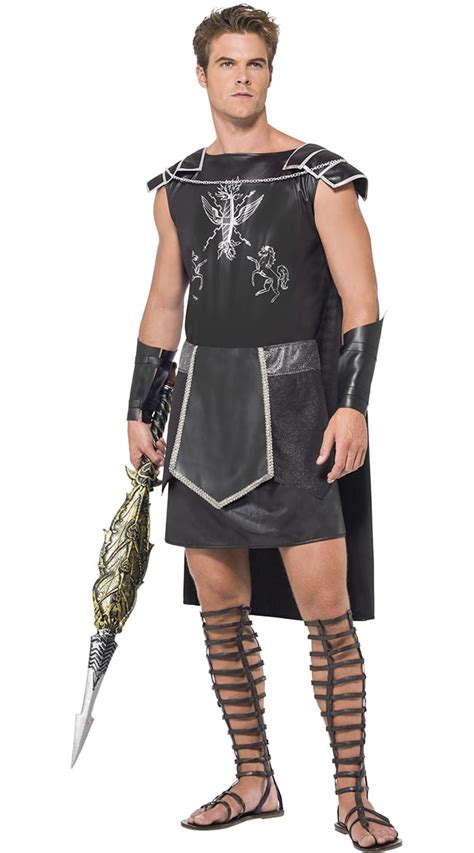 Men's Hunky Gladiator Costume, Roman Gladiator Costume - Walmart.com ...