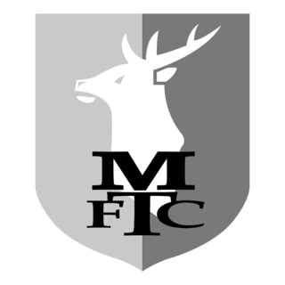 Mansfield Town FC Logo Black and White – Brands Logos