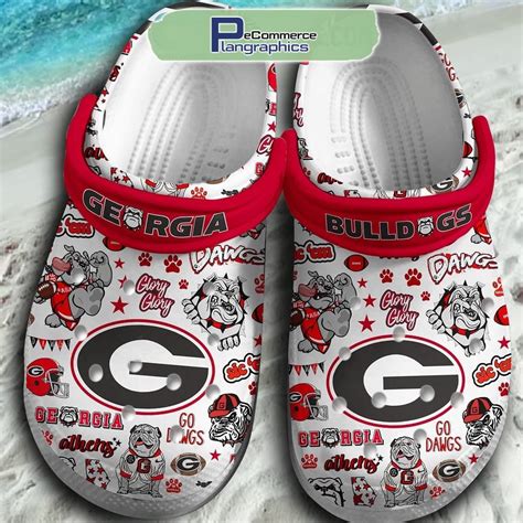 Georgia Bulldogs Go Dawgs Glory Glory Crocs Shoes, Georgia Bulldogs ...