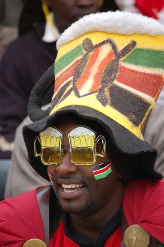 Krazy Kenyan Fan | This guy was awesome. | Erik (HASH) Hersman | Flickr