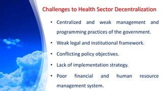 Decentralization in healthcare 2018 | PPT