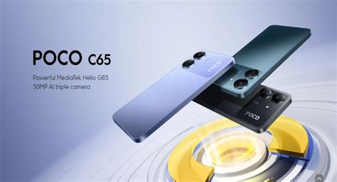 Poco C65 with 50-megapixel dual camera setup launched globally