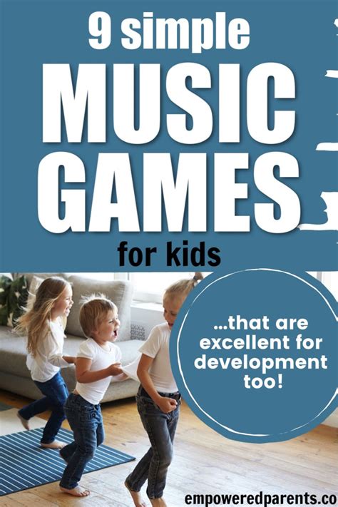 9 Fun Music Games For Kids That Are Excellent for Development - Empowered Parents | Music games ...