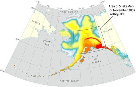 Alaska Earthquake Maps Usgs