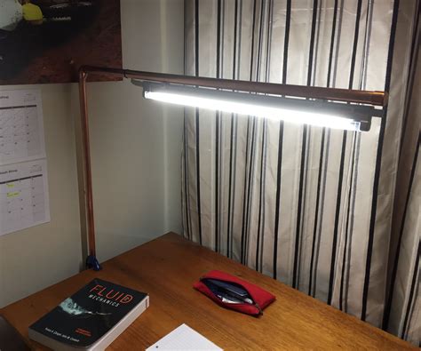 DIY Copper Overhead Desk Lamp : 7 Steps (with Pictures) - Instructables