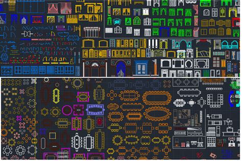 مجموعة بلوكات اوتوكاد 2020 حوالي 5 الاف Autocad Block - مجلتك المعمارية