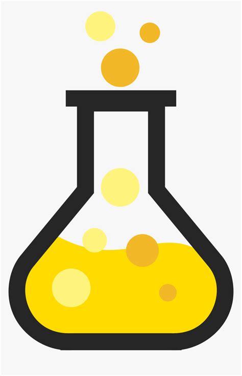 Clipart - Conical Flask Clip Art, HD Png Download - kindpng