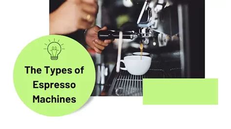 The Different Types of Espresso Machines | Caffeine Chronicles: Your ...