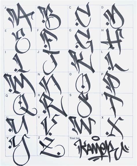 Graffiti Letters: 61 graffiti artists share their styles | Bombing ...