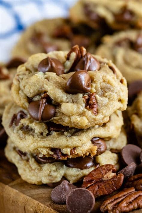 Chocolate Chip Pecan Cookies Recipe - Crazy for Crust