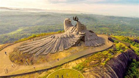 Kerala’s Latest Tourist Attraction – Jatayu Nature Park - Kerala Tourism