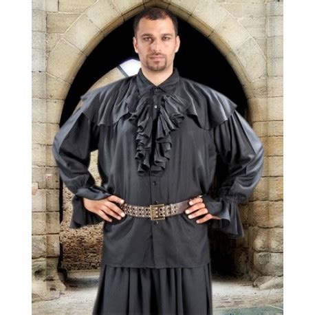 Half Cape Noble Medieval Shirt