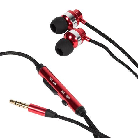 Smartphone Hands Free Headset - In-Ear Headphones and Mic | SWAMP