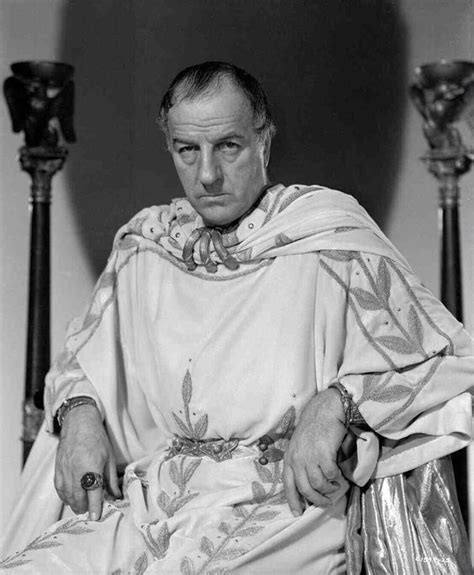 Louis Calhern in Julius Caesar, 1953.