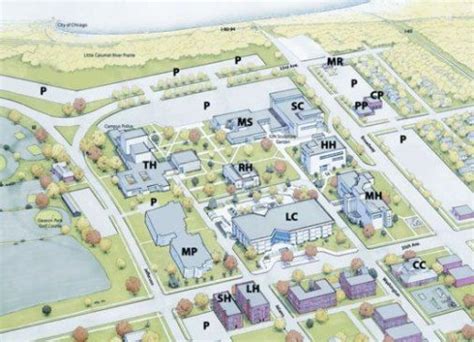 Indiana University Northwest Campus Map