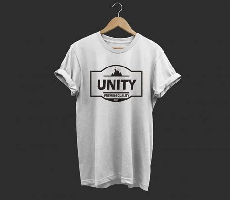 Unity Badges T Shirt - T Shirt Of The Day ! TSHIRTSFEVER in 2020 | Cool t shirts, T shirt, Shirts