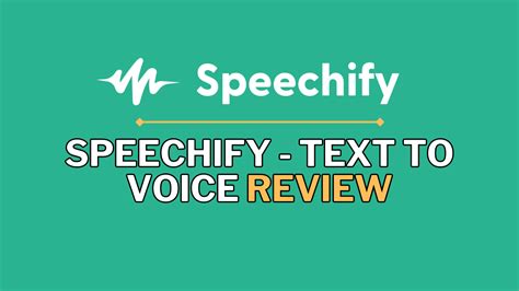 A Review of Speechify - Text to Voice Generator AI Tool in 2023 - AI Education with AI Student GPT