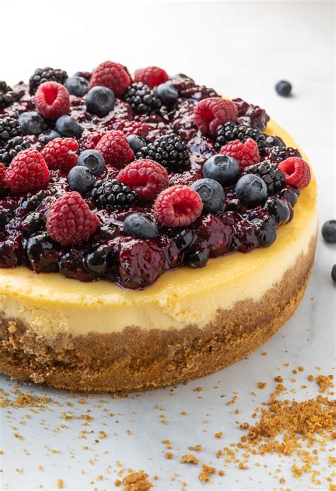 Italian Ricotta Cheesecake Recipe - Baker by Nature