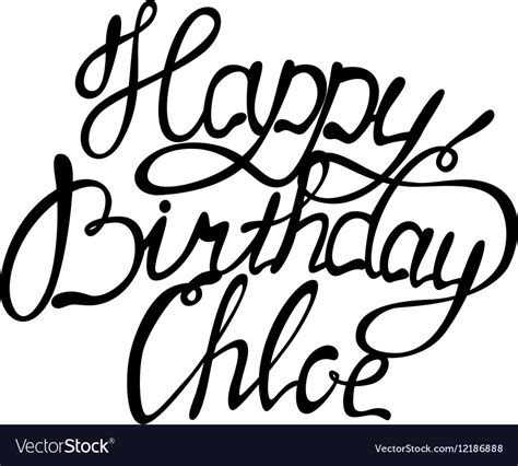 Happy Birthday Chloe