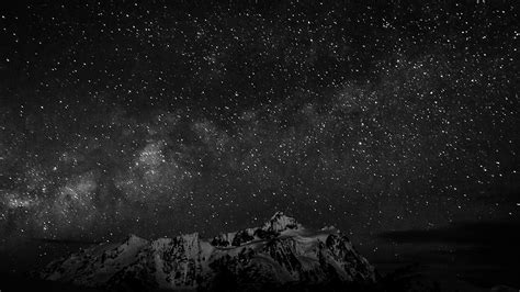 wallpaper for desktop, laptop | nf71-starry-night-sky-mountain-nature ...